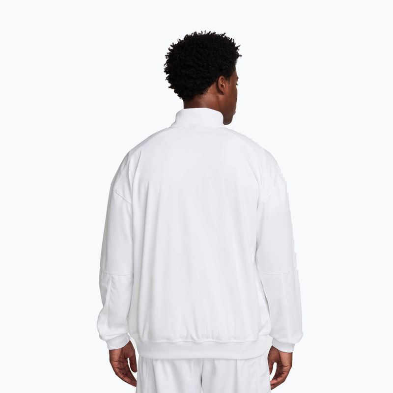 Men's tennis sweatshirt Nike Court Heritage white/white 3