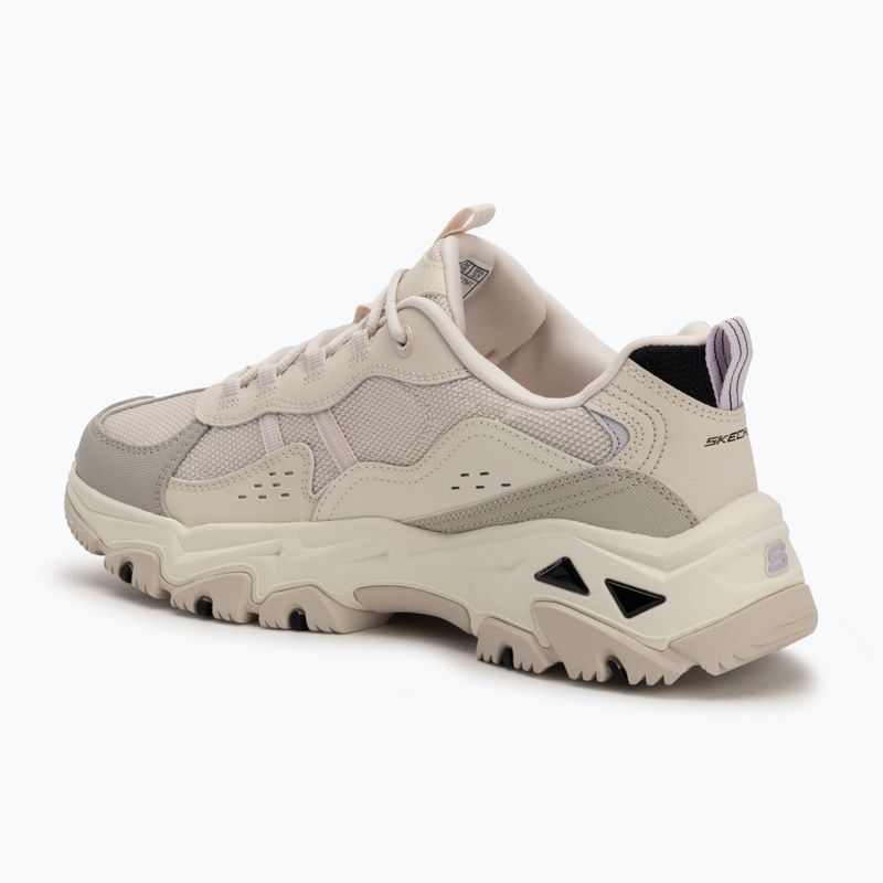 SKECHERS women's D'Lites Hiker beige shoes 3