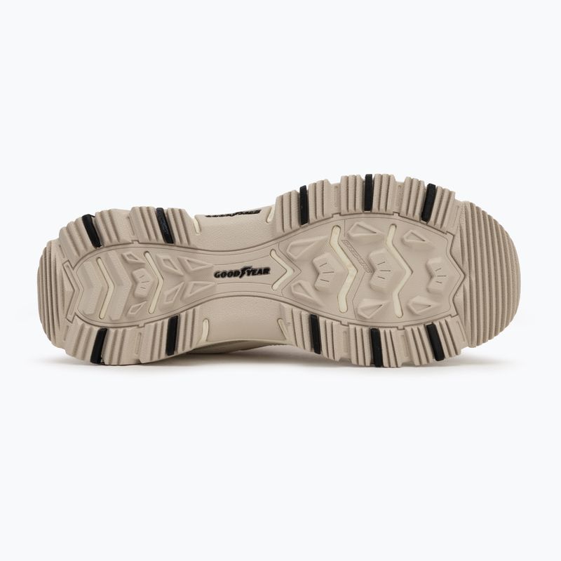 SKECHERS women's D'Lites Hiker beige shoes 4