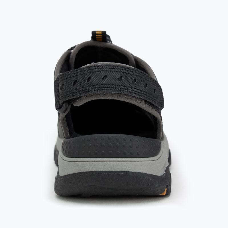 SKECHERS men's Tresmen Menard sandals black 6