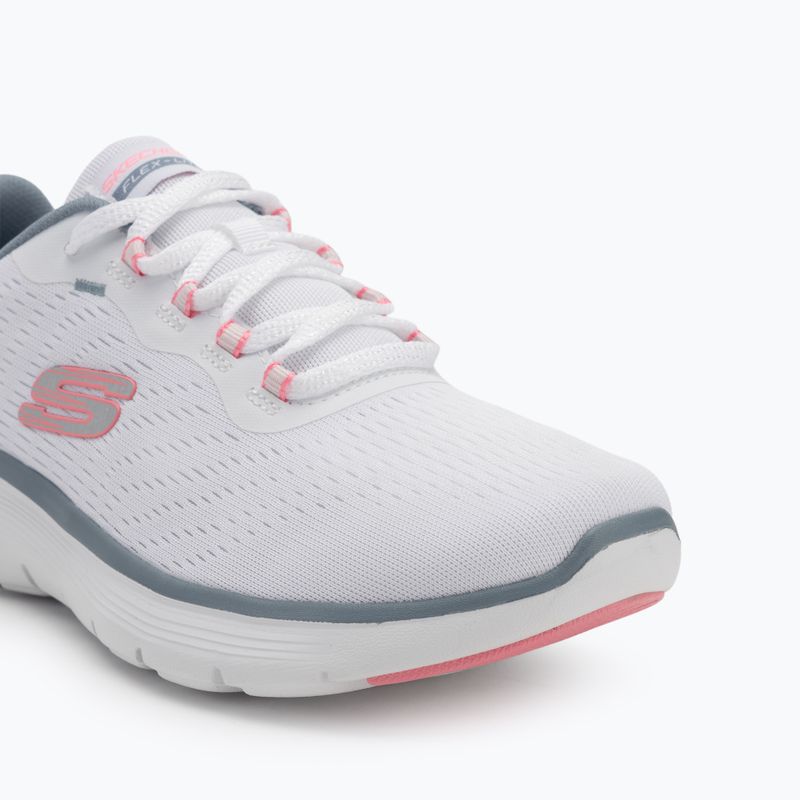 SKECHERS women's shoes Flex Appeal 5.0 New Path white/pink/blue 7
