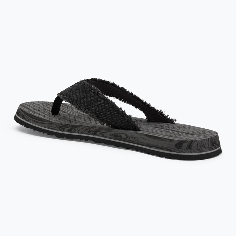 Skechers Tantric Fritz black men's flip flops 3