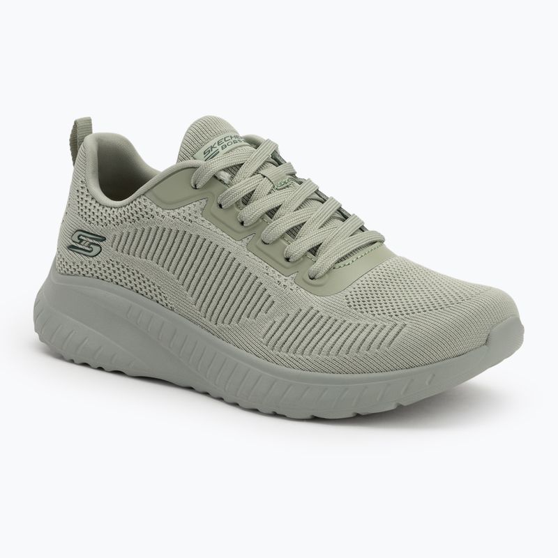 Women's SKECHERS Bobs Squad Chaos Face Off sage shoes