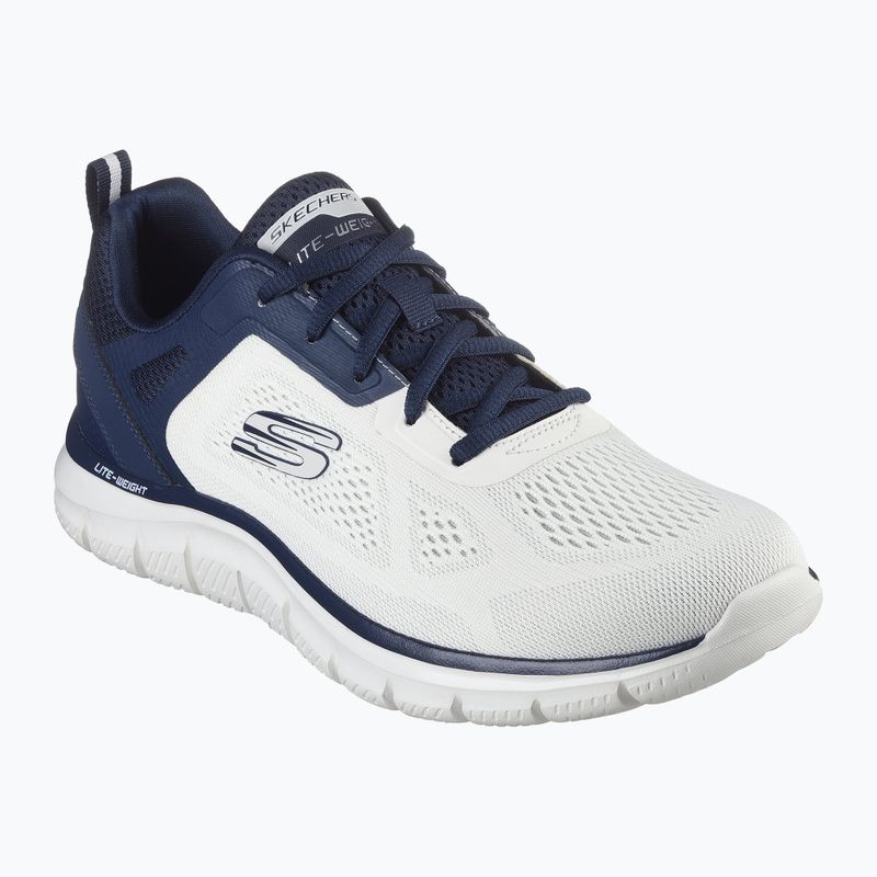 SKECHERS Track Broader white men's shoes 8