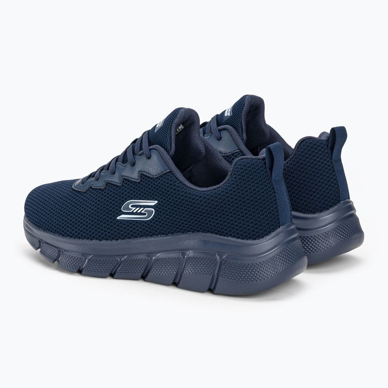 Men's shoes SKECHERS Bobs B Flex Chill Edge navy 3