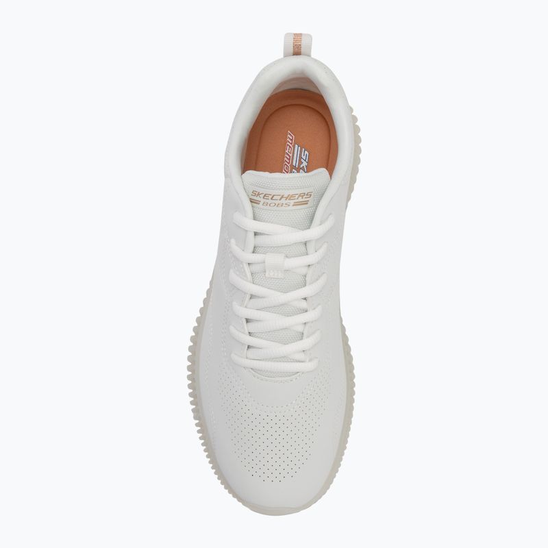 Women's shoes SKECHERS Bobs Geo How Marvelous off white 5