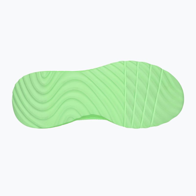 Women's SKECHERS Bobs Squad Chaos Cool Rythms lime shoes 11