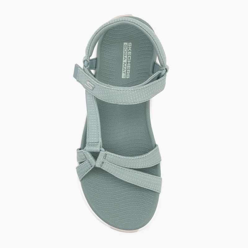 SKECHERS Women's sandals Go Walk Flex Sandal Sublime sage 5