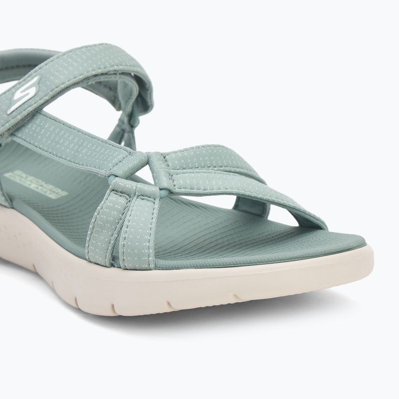 SKECHERS Women's sandals Go Walk Flex Sandal Sublime sage 7