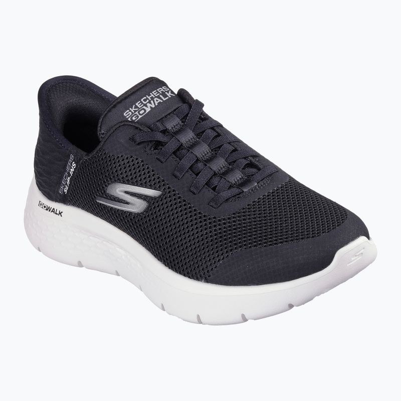 SKECHERS women's shoes Go Walk Flex Grand Entry black/white 8