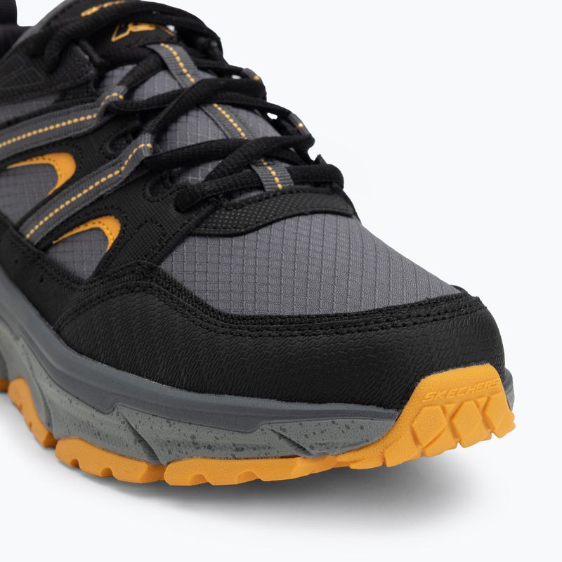 SKECHERS D'Lux Journey men's shoes black/yellow 7