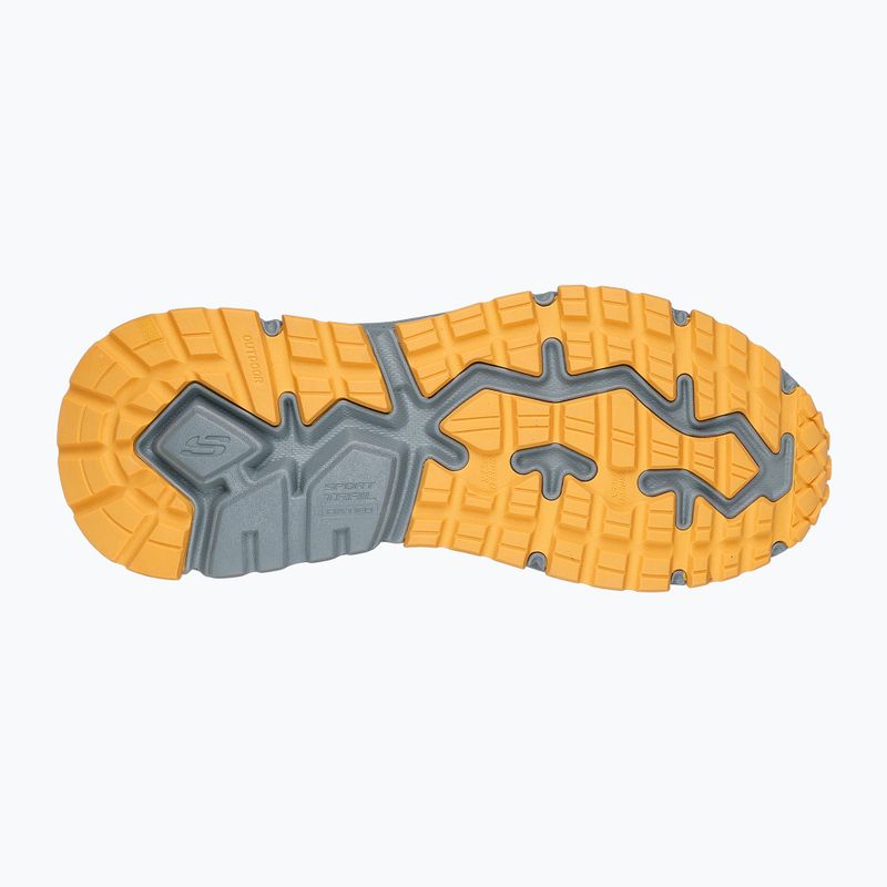 SKECHERS D'Lux Journey men's shoes black/yellow 11