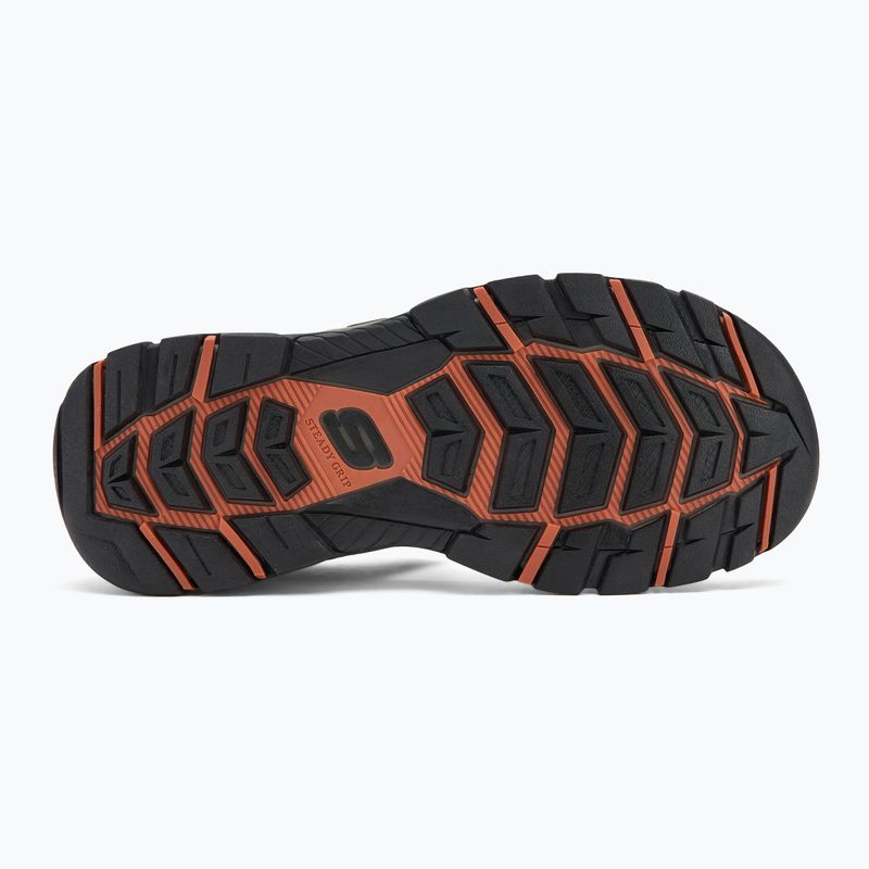 SKECHERS Tresmen Ryer men's sandals chocolate 4