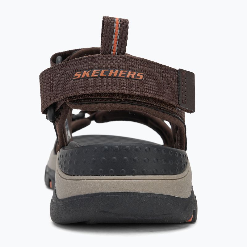 SKECHERS Tresmen Ryer men's sandals chocolate 6