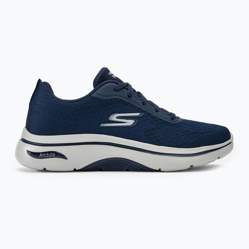 Men's SKECHERS Go Walk Arch Fit 2.0 Idyllic 2 navy/white shoes 2