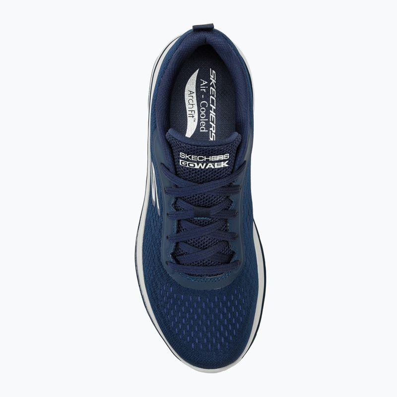 Men's SKECHERS Go Walk Arch Fit 2.0 Idyllic 2 navy/white shoes 5