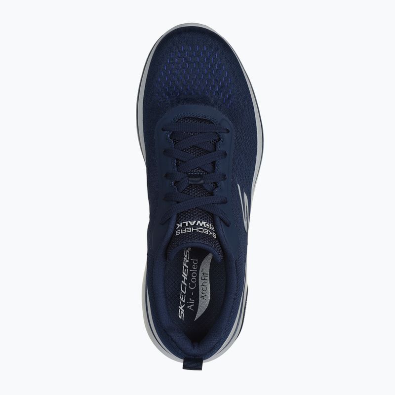 Men's SKECHERS Go Walk Arch Fit 2.0 Idyllic 2 navy/white shoes 11