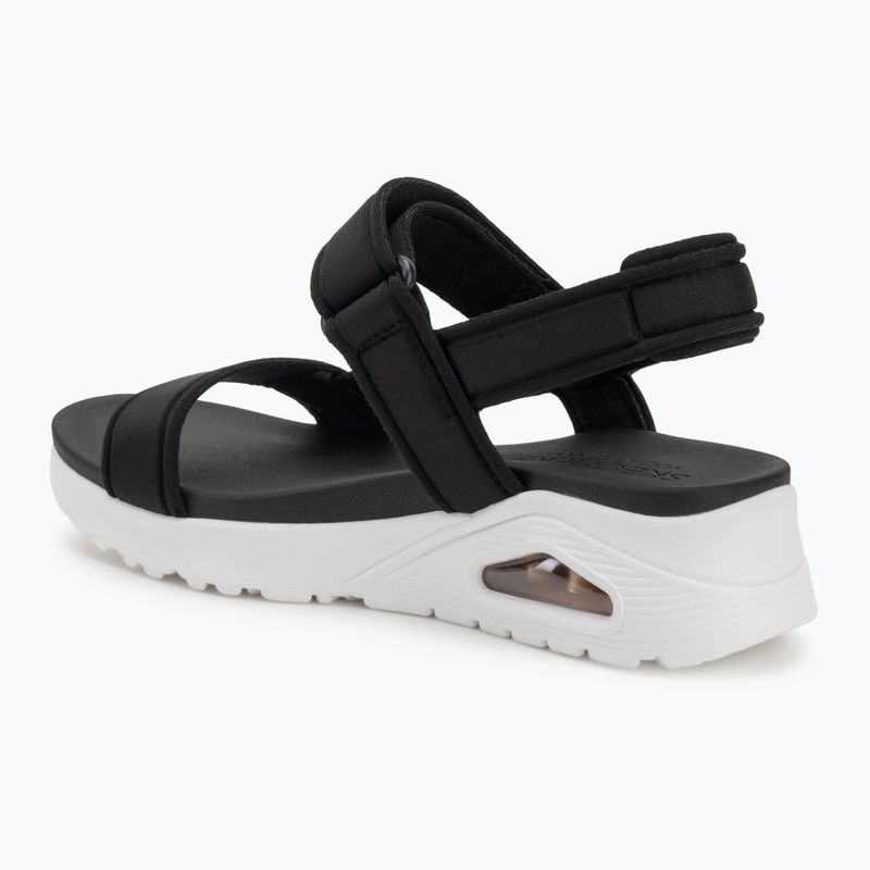 SKECHERS women's sandals Uno Summer Stand 2 black/white 3