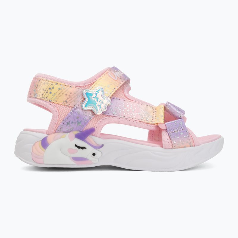 Children's sandals SKECHERS Unicorn Dreams Majestic Bliss pink 2