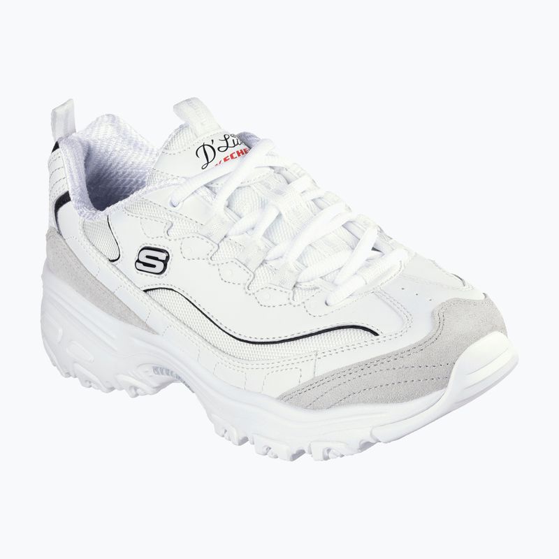 Women's shoes SKECHERS D'Lites New Heat white 2