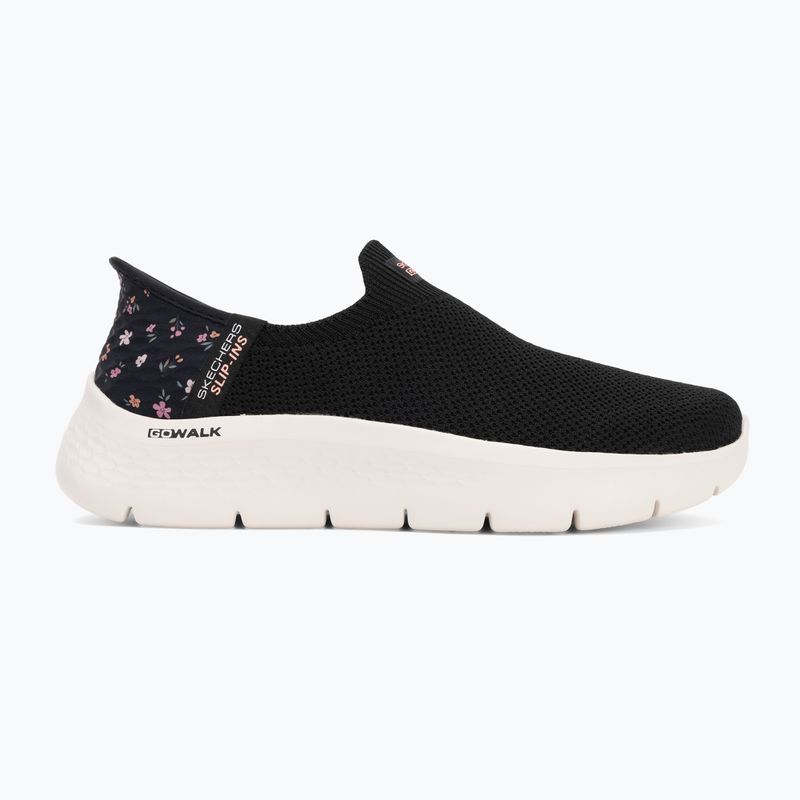 Women's shoes SKECHERS Go Walk Flex Sunset Rose black 2