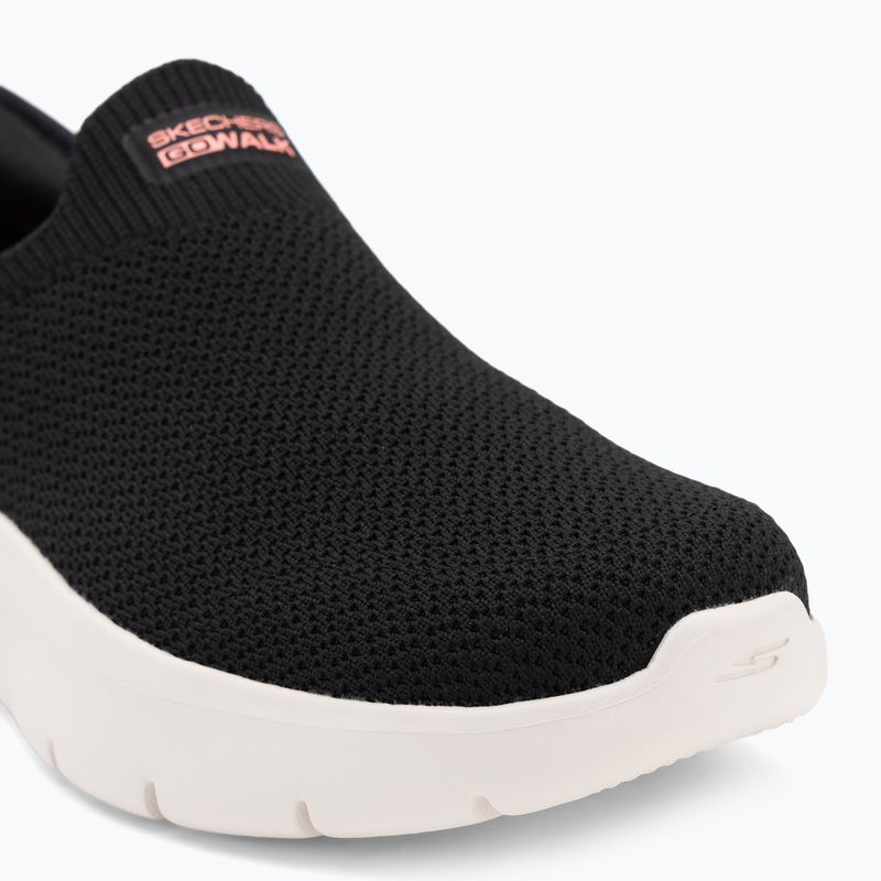 Women's shoes SKECHERS Go Walk Flex Sunset Rose black 7
