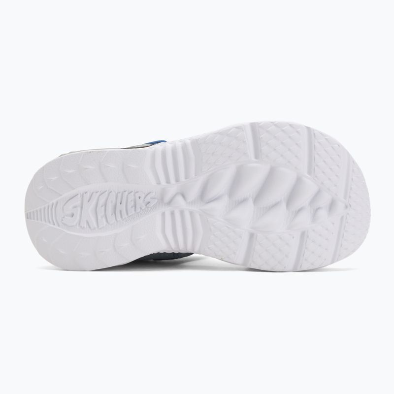 SKECHERS S-Lights Creature Splash charcoal/blue children's sandals 4