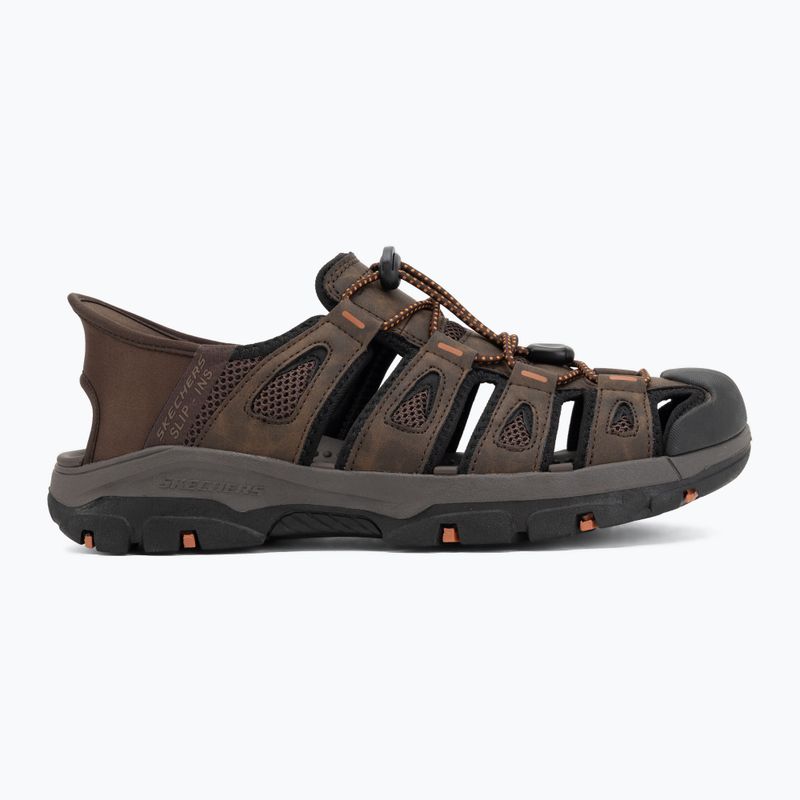 Men's sandals SKECHERS Tresmen Norvick brown 2