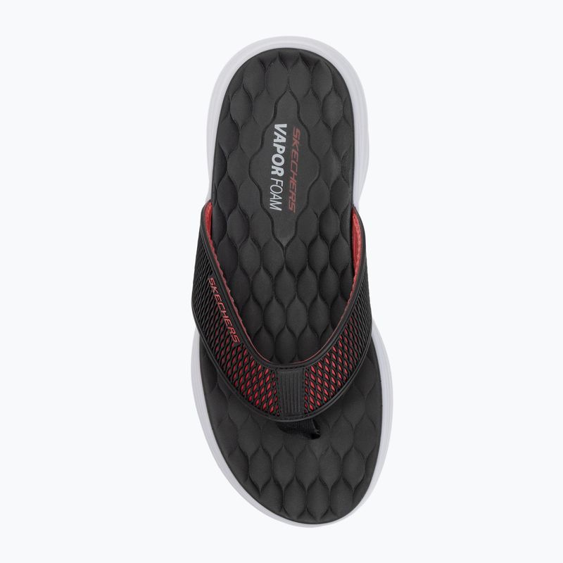 Men's flip-flops SKECHERS Vapor Foam Sandal Sayto black 5