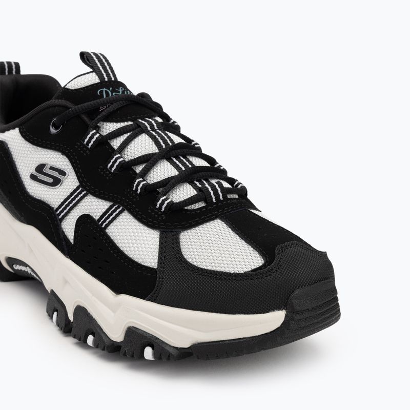 SKECHERS women's D'Lites Hiker black shoes 7
