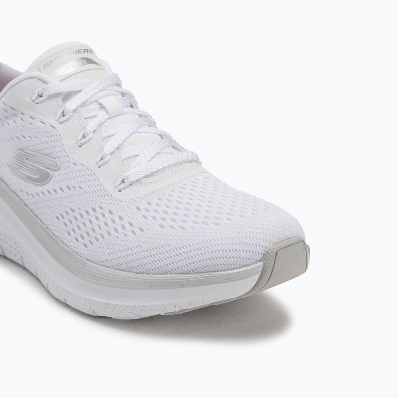 SKECHERS women's shoes Arch Fit 2.0 Glow The Distance white/silver 7