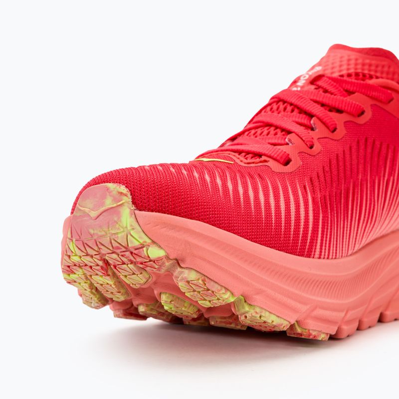 Women's running shoes HOKA Rincon 3 cerise/coral 7
