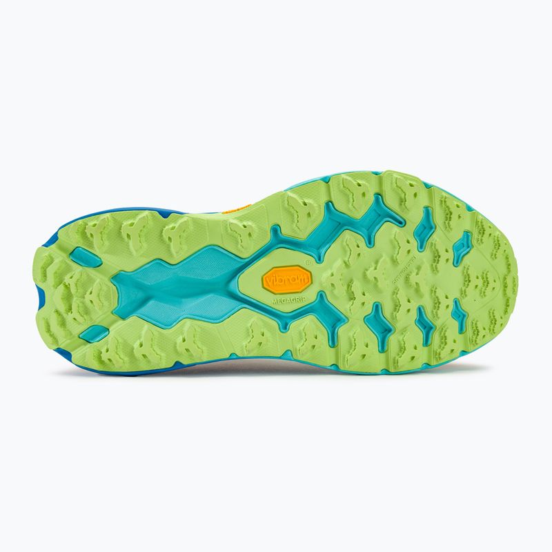 Men's running shoes HOKA Speedgoat 5 solar flare/diva blue 4