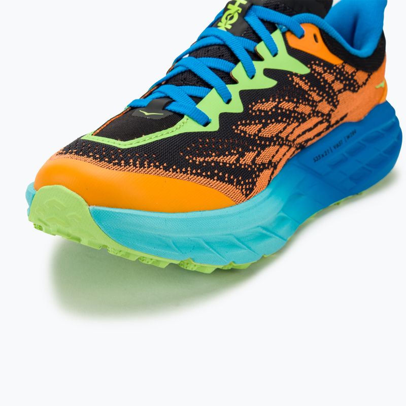 Men's running shoes HOKA Speedgoat 5 solar flare/diva blue 7