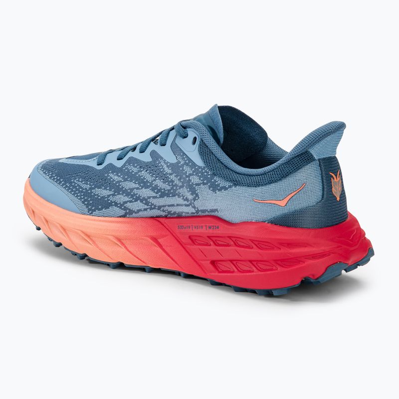 Women's running shoes HOKA Speedgoat 5 real teal/papaya 3