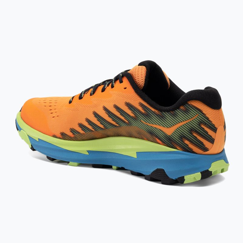 Men's running shoes HOKA Torrent 3 solar flare/lettuce 3