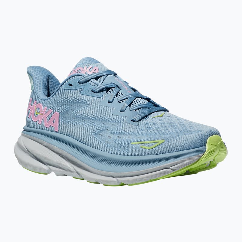 Women's running shoes HOKA Clifton 9 Wide dusk/pink twilight 8