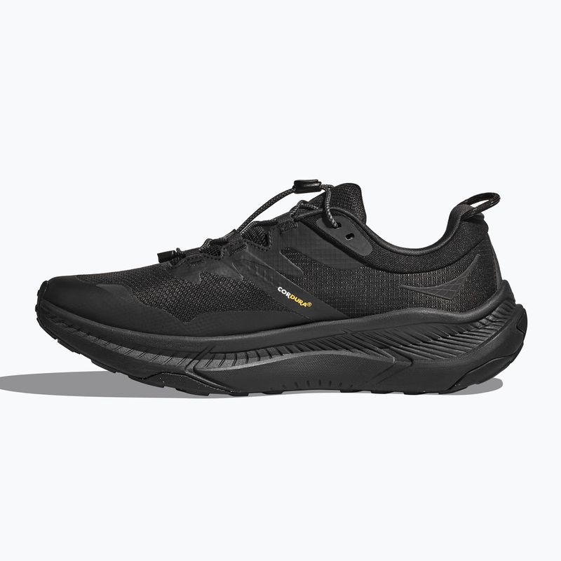 Men's running shoes HOKA Transport GTX black/black 10
