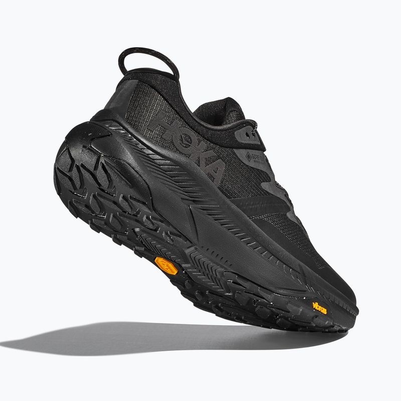 Men's running shoes HOKA Transport GTX black/black 12