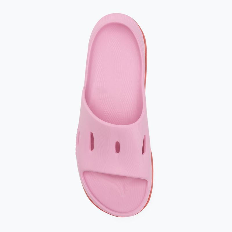 HOKA Ora Recovery Slide 3 peony/cerise children's flip-flops 5