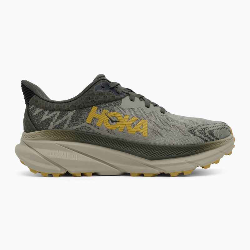 Men's running shoes HOKA Challenger ATR 7 Wide outer olive haze/forest cover 2