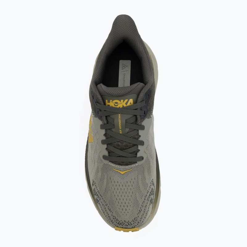 Men's running shoes HOKA Challenger ATR 7 Wide outer olive haze/forest cover 5