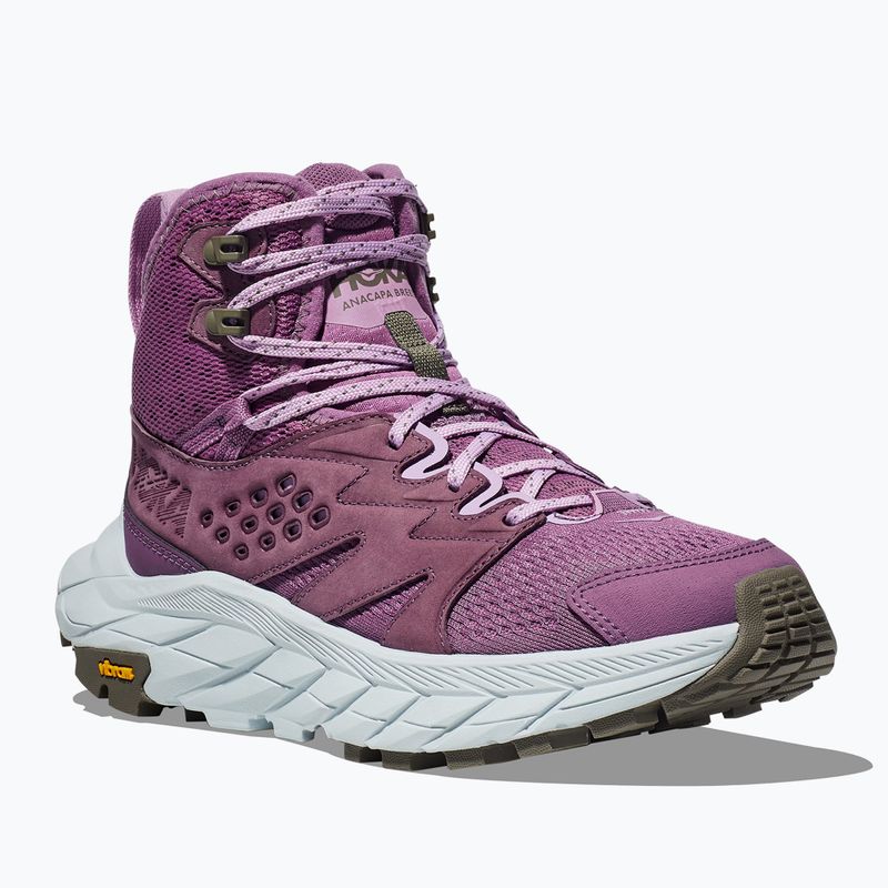 Women's hiking boots HOKA Anacapa Breeze Mid amethyst/illusion
