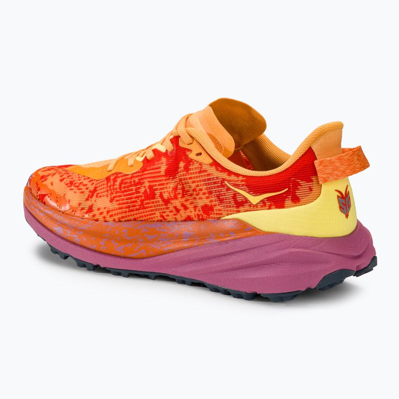 Men's running shoes HOKA Speedgoat 6 sherbet/beet root 4