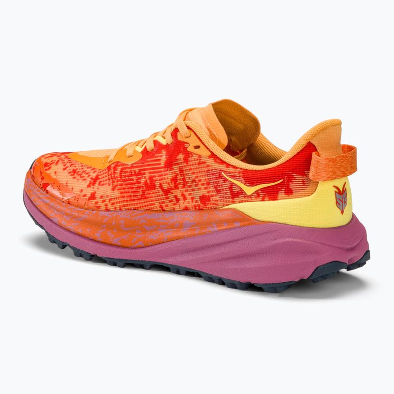 Women's running shoes HOKA Speedgoat 6 sherbet/beet root 4