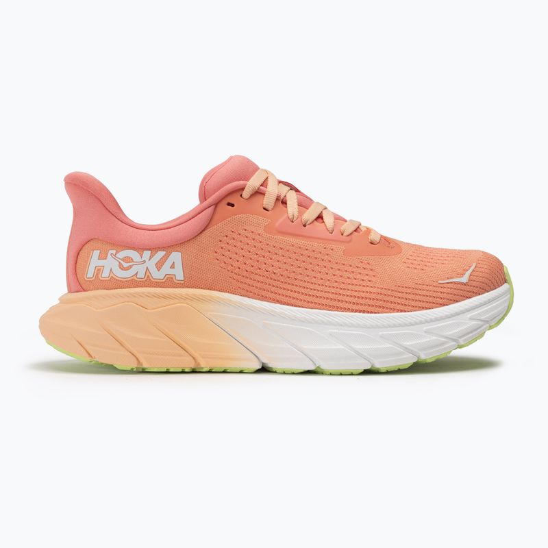 Women's running shoes HOKA Arahi 7 papaya/coral 2