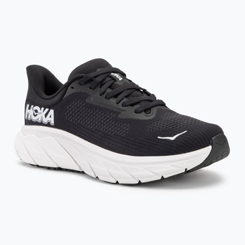 Women's running shoes HOKA Arahi 7 Wide black/white