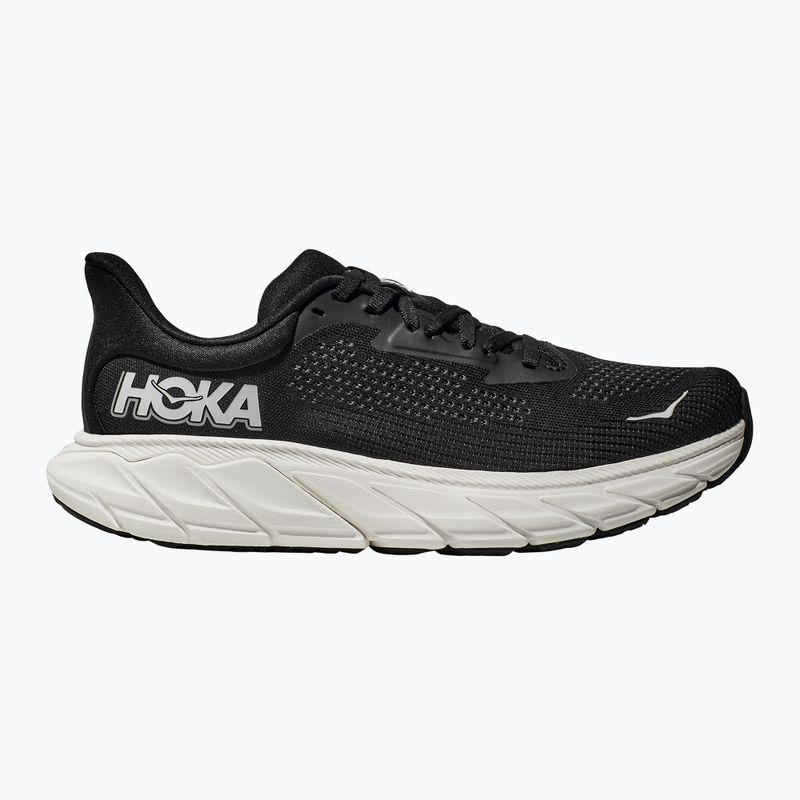 Women's running shoes HOKA Arahi 7 Wide black/white 9