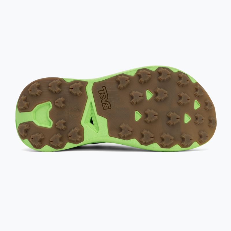 Teva Aventrail men's sandals total eclipse/green flash 4