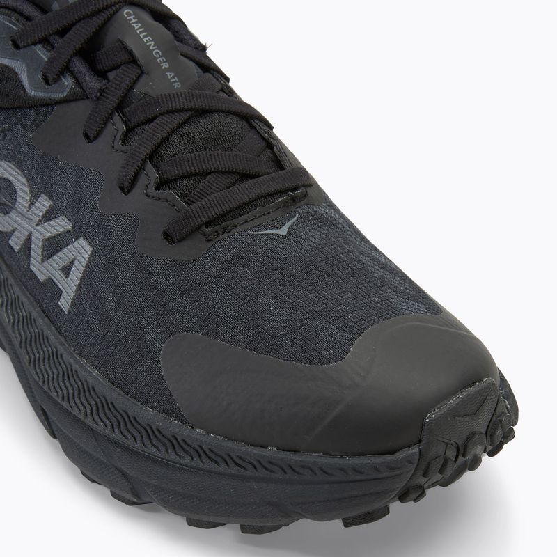 Men's running shoes HOKA Challenger 7 GTX black/black 7